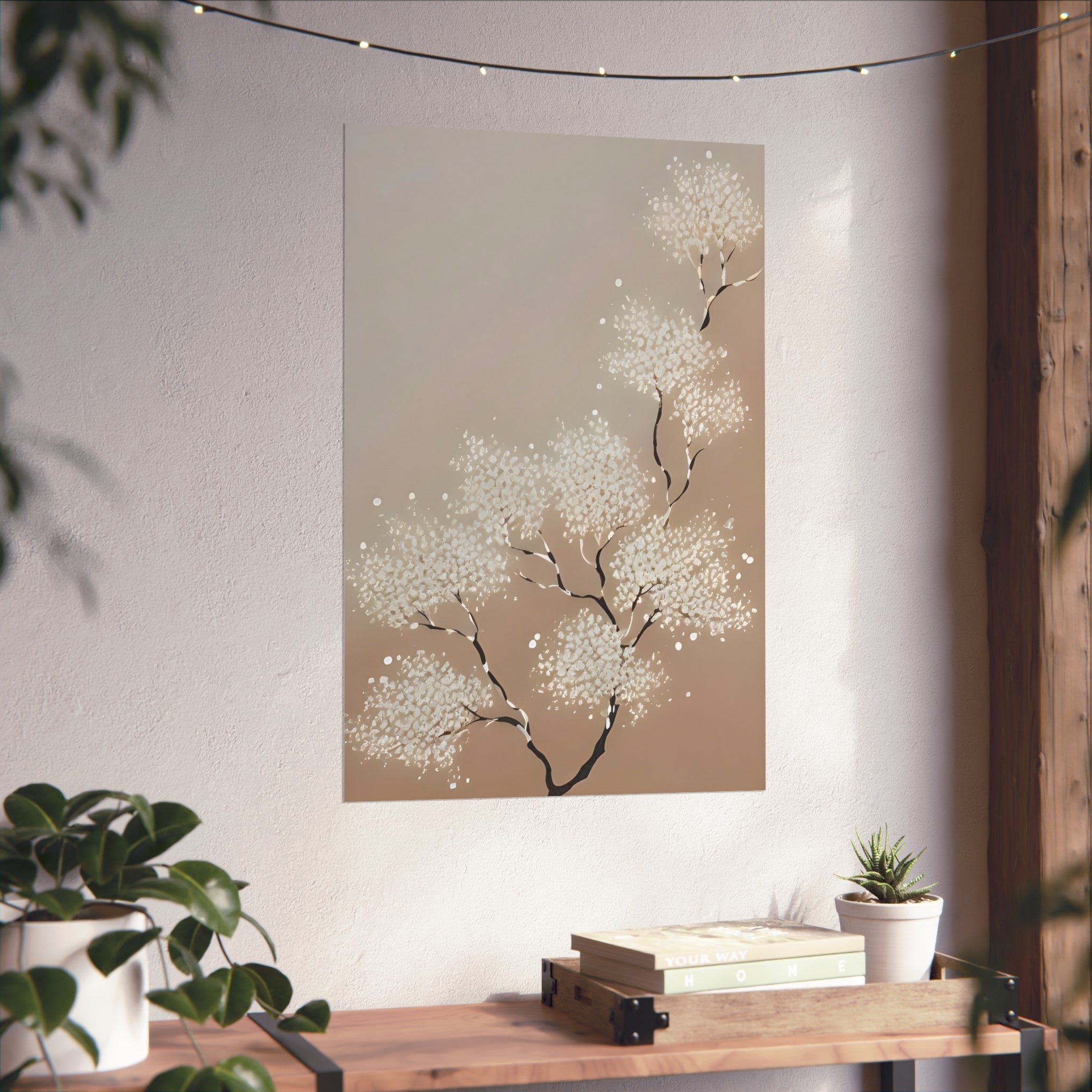 Delicate Drifts Poster