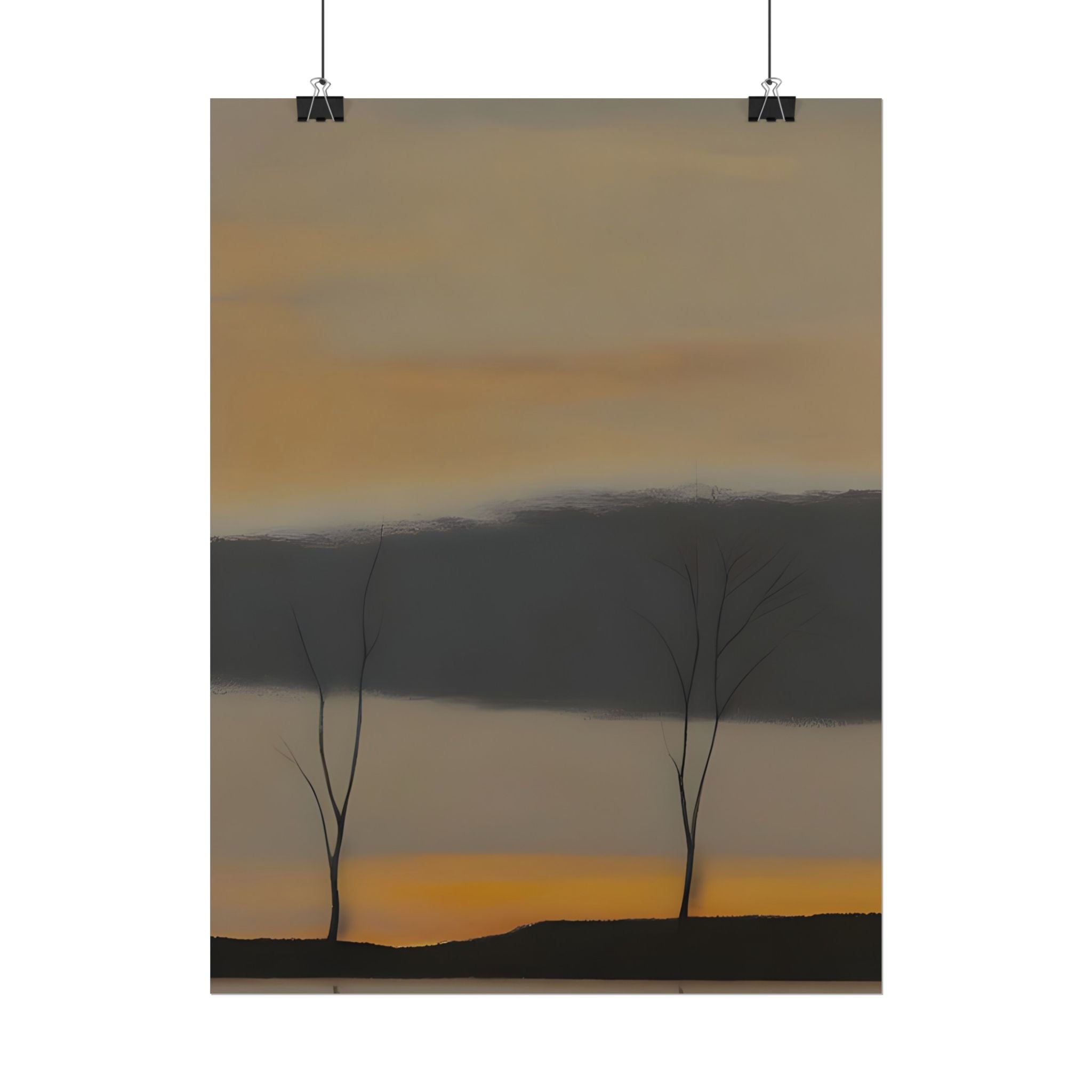 Two Trees Poster