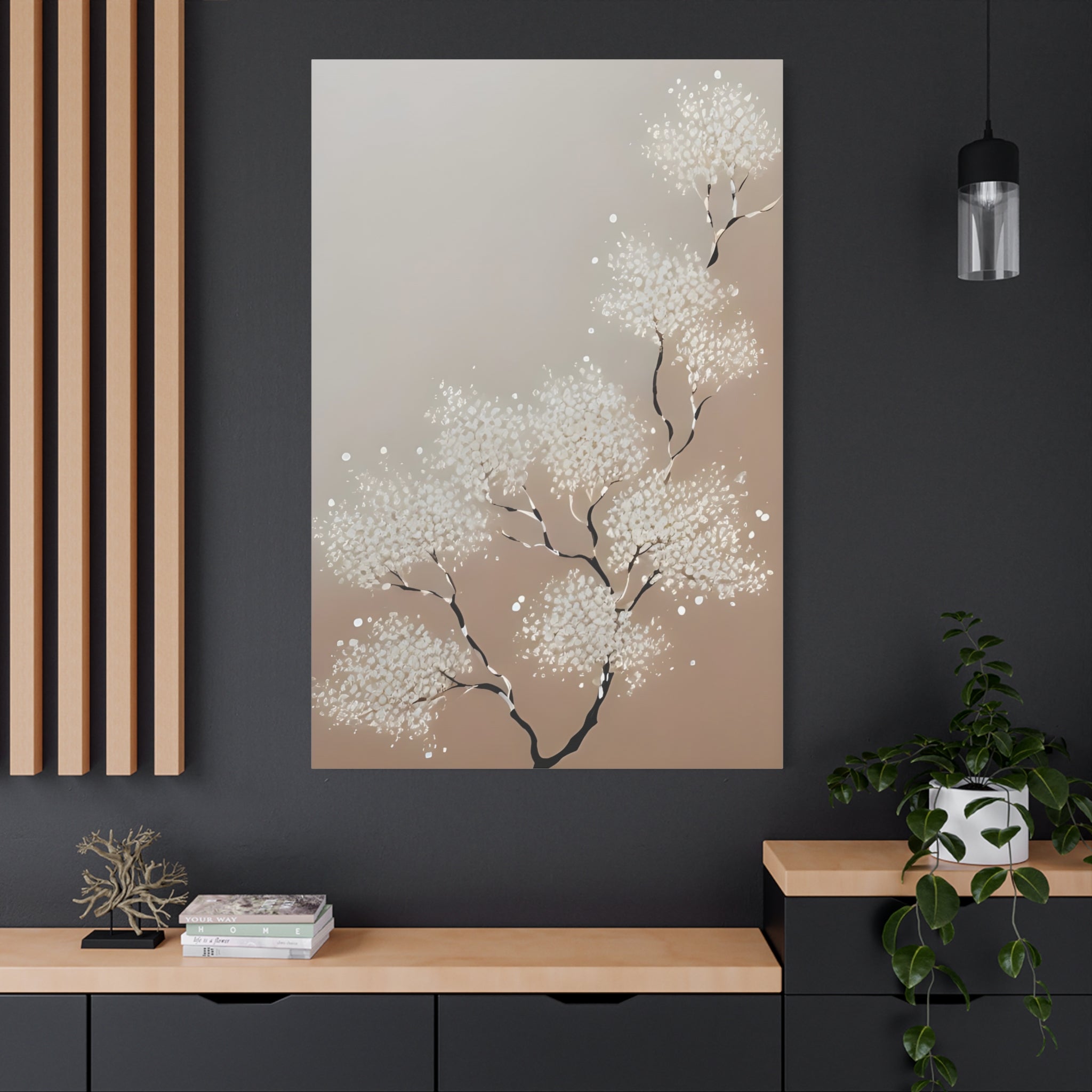 Delicate Drifts - Canvas