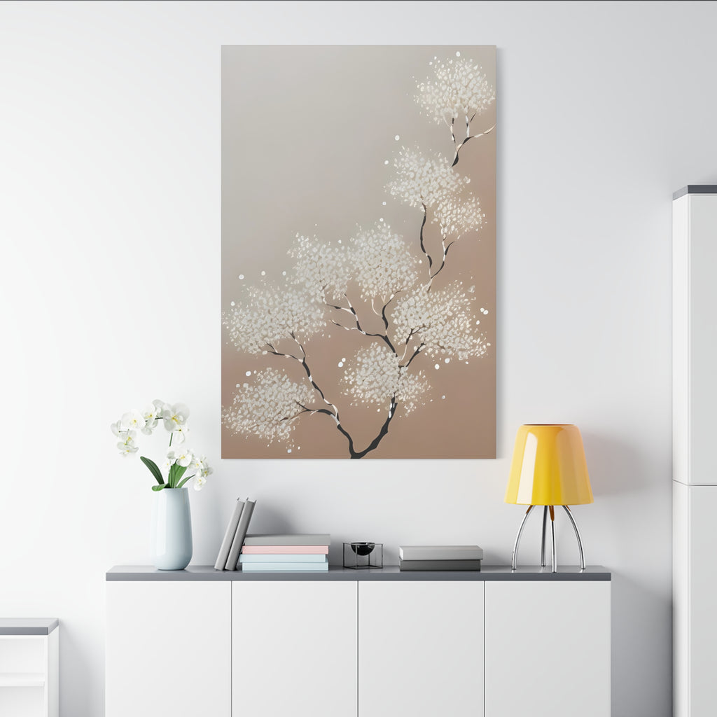 Delicate Drifts - Canvas