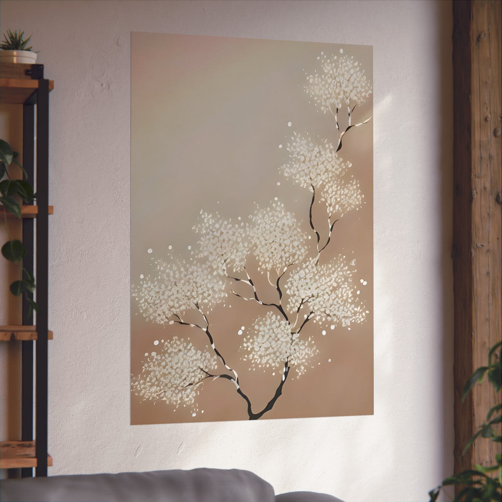 Delicate Drifts Poster
